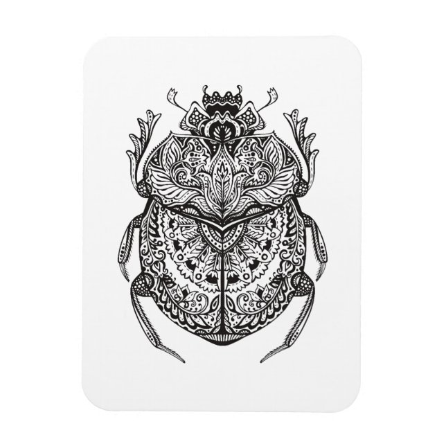 Imán Beetle Zendoodle (Vertical)