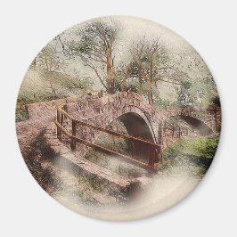 Imán Beggars Bridge, Glaisdale - Watercolour Art