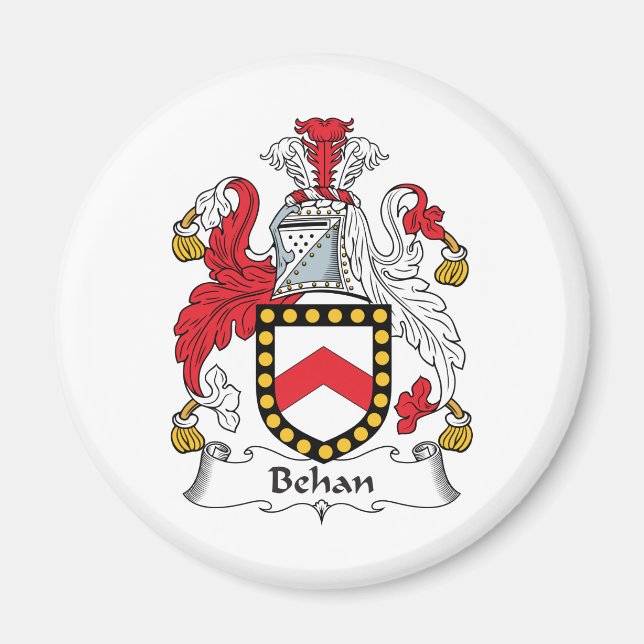 Imán Behan Family Crest (Frente)