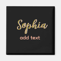 beige añadir nombre chica jefe texto negro elegant