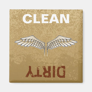 Imán Beige Wings Magnet