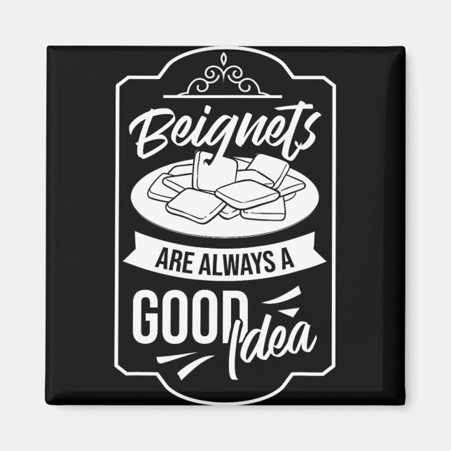 Imán Beignet New Orleans French Quarter  (Frente)