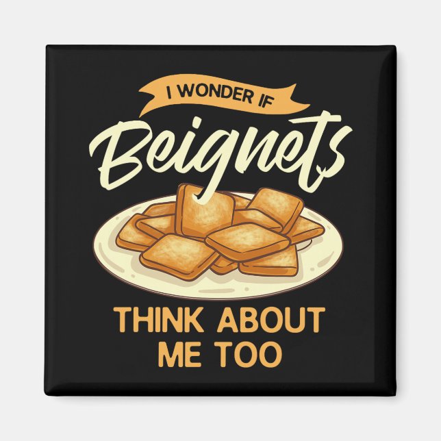 Imán Beignet New Orleans French Quarter  (Frente)