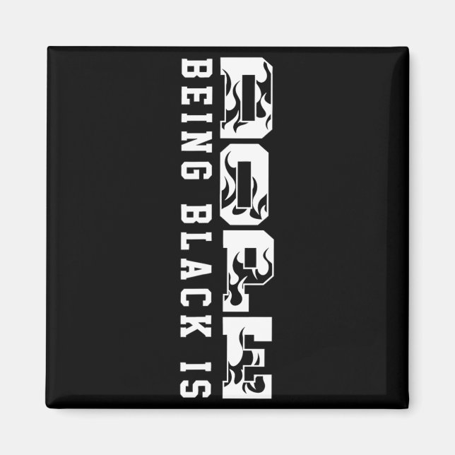 Imán Being Black Is Black History Hbcu Melanin African  (Frente)