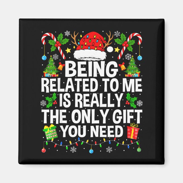 Imán Being Related To Me Is Really The Only Xmas Funny  (Frente)