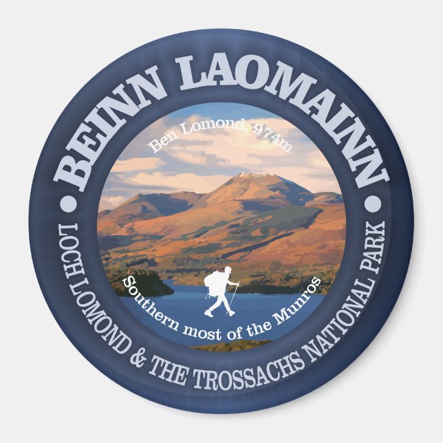 Imán Beinn Laomainn (Ben Lomond) (Frente)