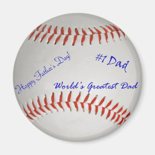 Imán Béisbol autografiado