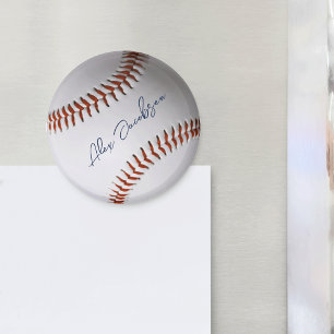 Imán Béisbol con firma personalizada