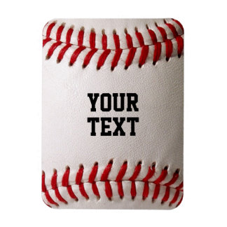 Imán Béisbol con nombre personalizado