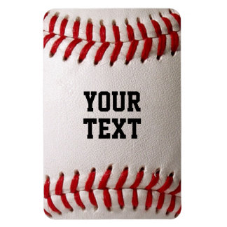 Imán Béisbol con nombre personalizado