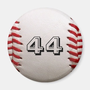 Imán Béisbol con número de Personalizable