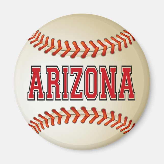 IMÁN BÉISBOL DE ARIZONA (Frente)