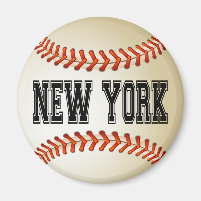 IMÁN BÉISBOL DE NUEVA YORK (Frente)