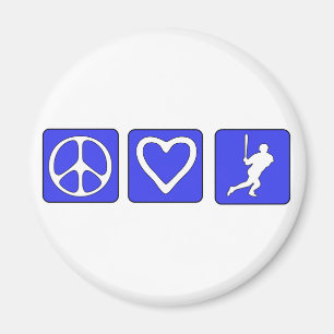 Imán Béisbol del amor de la paz