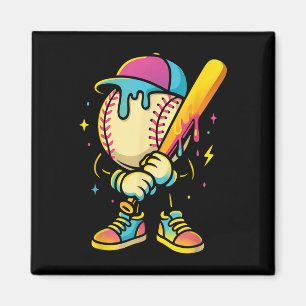 Imán Béisbol Estilo de vida 101 Apósito de béisbol juve
