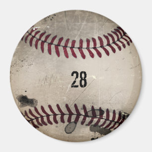 Imán Béisbol Guay Vintage personalizado