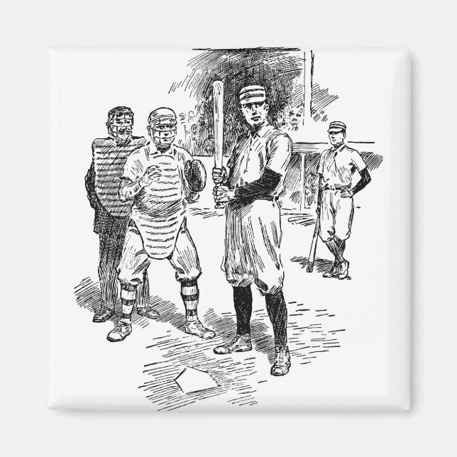 Imán Béisbol: Jugadores (Frente)