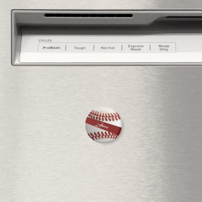 Imán Béisbol Personalizado (In situ (lavavajillas))