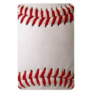 Imán Béisbol y Softbol Costura Roja