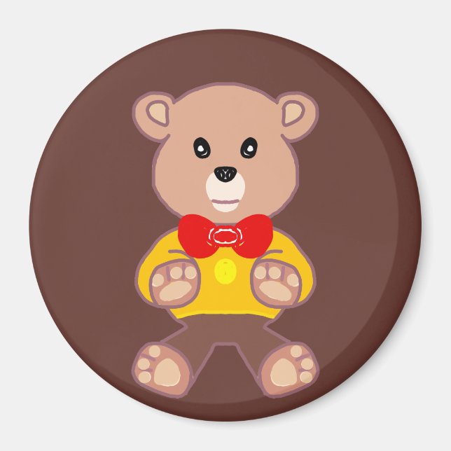 Imán Beisge Teddy Bear Brown (Frente)