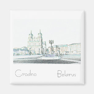 Imán Belarús Б е л а р с у ь htno Hrodna Magnet