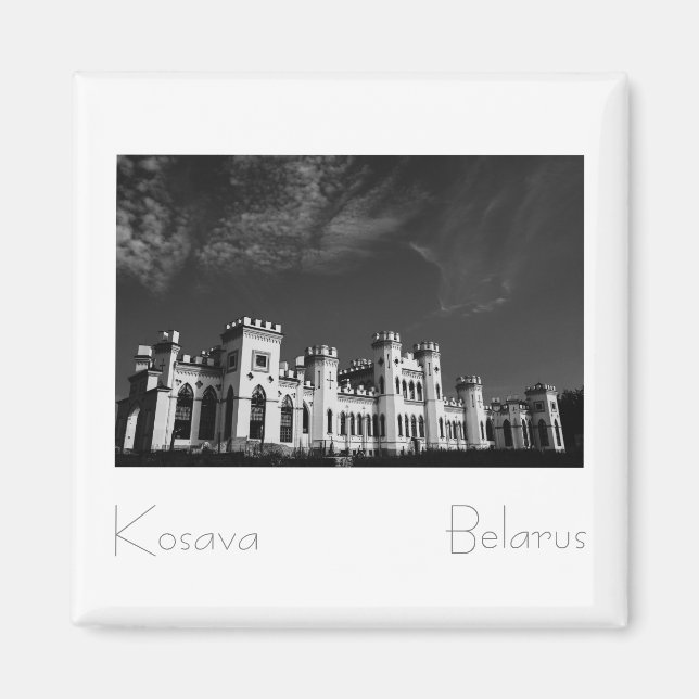 Imán Belarús Kosava Castillo Magnet (Frente)