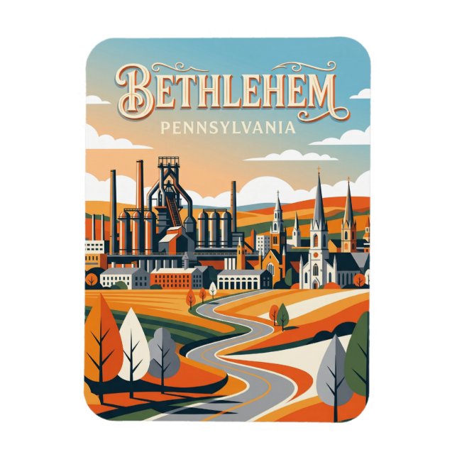Imán Belén EE. UU. (Vertical)