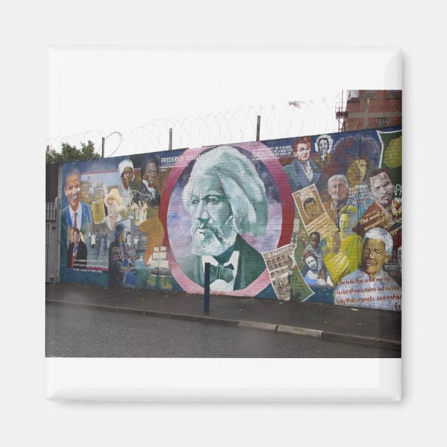 IMÁN BELFAST PEACE WALL (Frente)