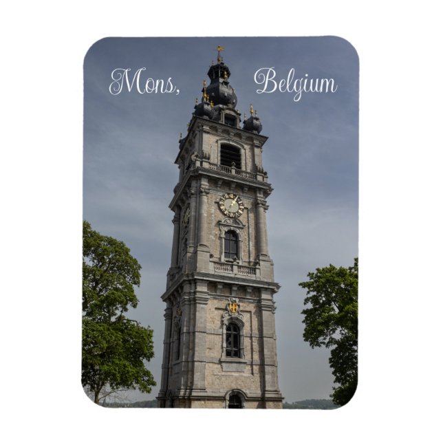 Imán Belfry de Mons, Bélgica (Vertical)