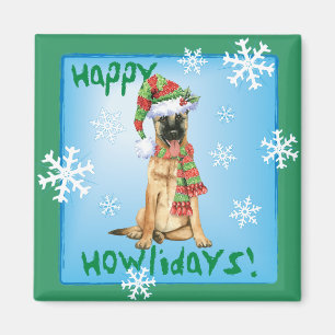 Imán Belga feliz Malinois de Howlidays