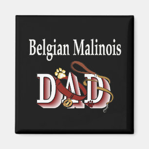 Imán belga malinois dad dad Magnet