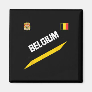 Imán Belgian Football Soccer Ball Travel Jersey Allez L