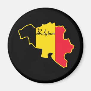 Imán Bélgica fresca