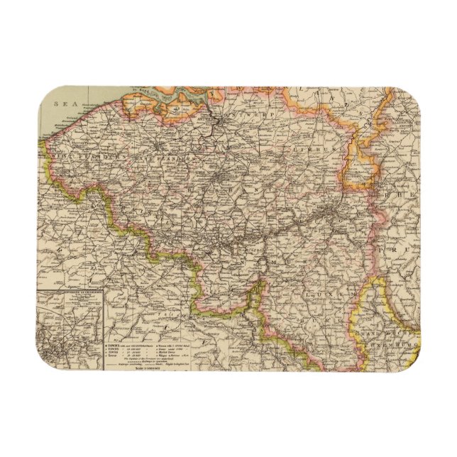 Imán Bélgica, Luxemburgo (Horizontal)