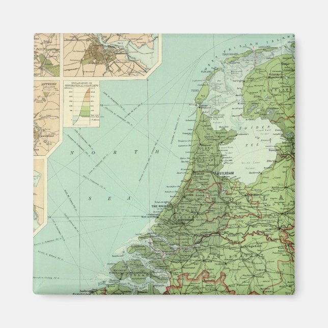 Imán Bélgica y Holanda (Frente)