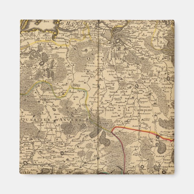 Imán Bélgica y Países Bajos (Frente)