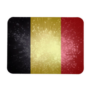 Imán België; Bandera de Bélgica