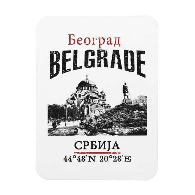 Imán Belgrado (Vertical)