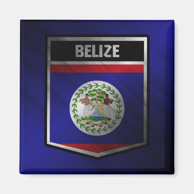 Imán Belice (Frente)