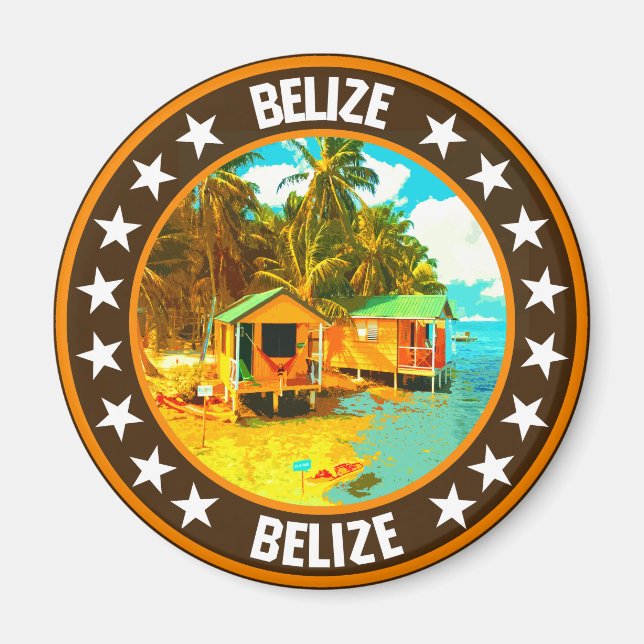 Imán Belice (Frente)