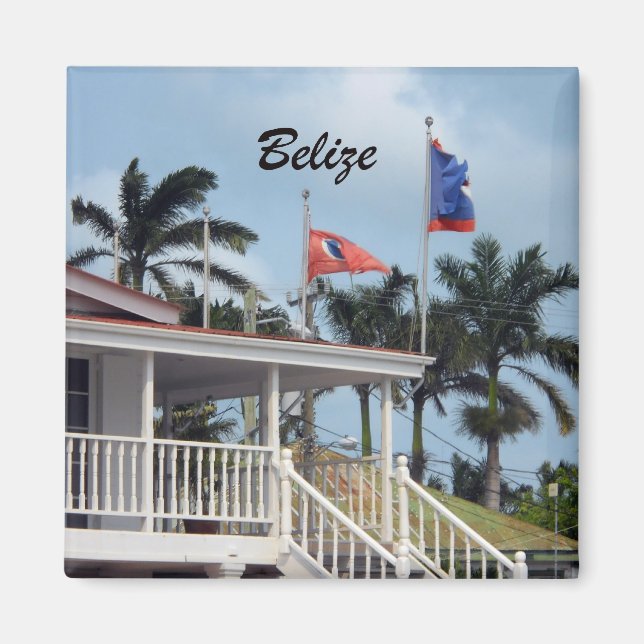 Imán Belice (Frente)