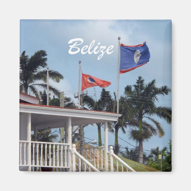 Imán Belice (Frente)