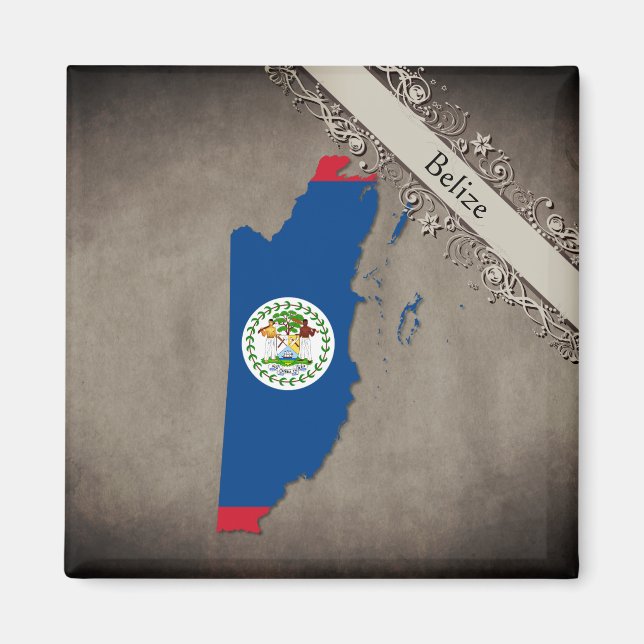 Imán Belice (Frente)