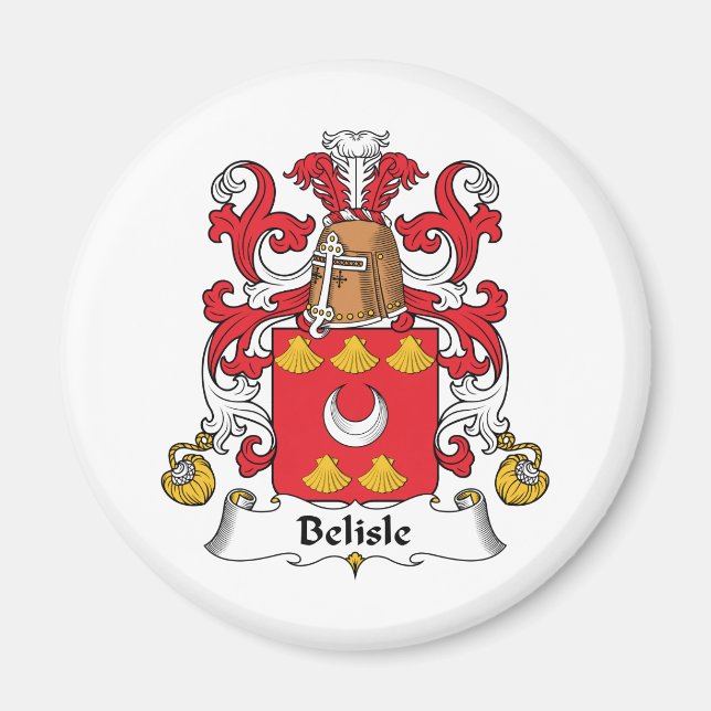 Imán Belice Family Crest (Frente)