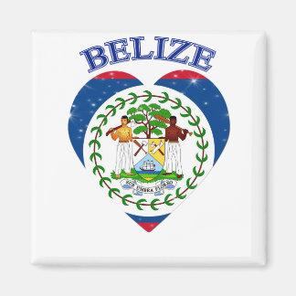 Imán Belice Heart