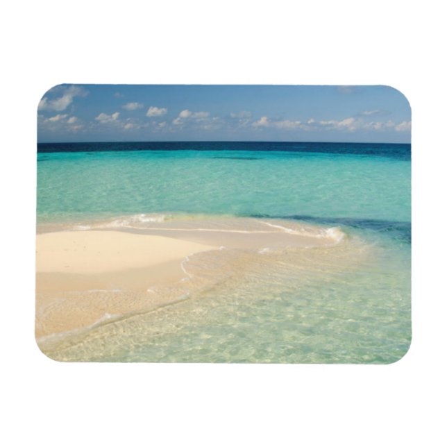 Imán Belice, Mar Caribe. Goff Caye, Una Pequeña Isla (Horizontal)