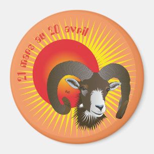 Imán Bélier 21 mars au 20 avril Magnet