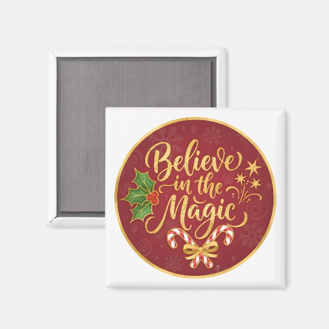 Imán Believe in the Magic (Anverso/Reverso)