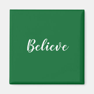 Imán Believe Square Magnet
