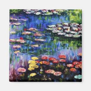 Imán Bella Artes Claude Monet Water Lilies 1916